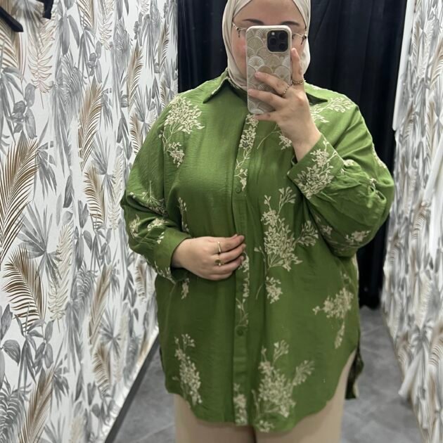 قميص صيفي أنيق بتفاصيل راقية 🌸