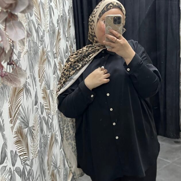 ✨ شوميز أنيق بمقاس كبير