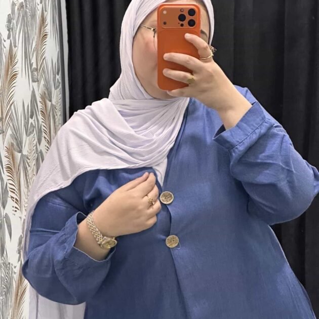 Robe jean big size