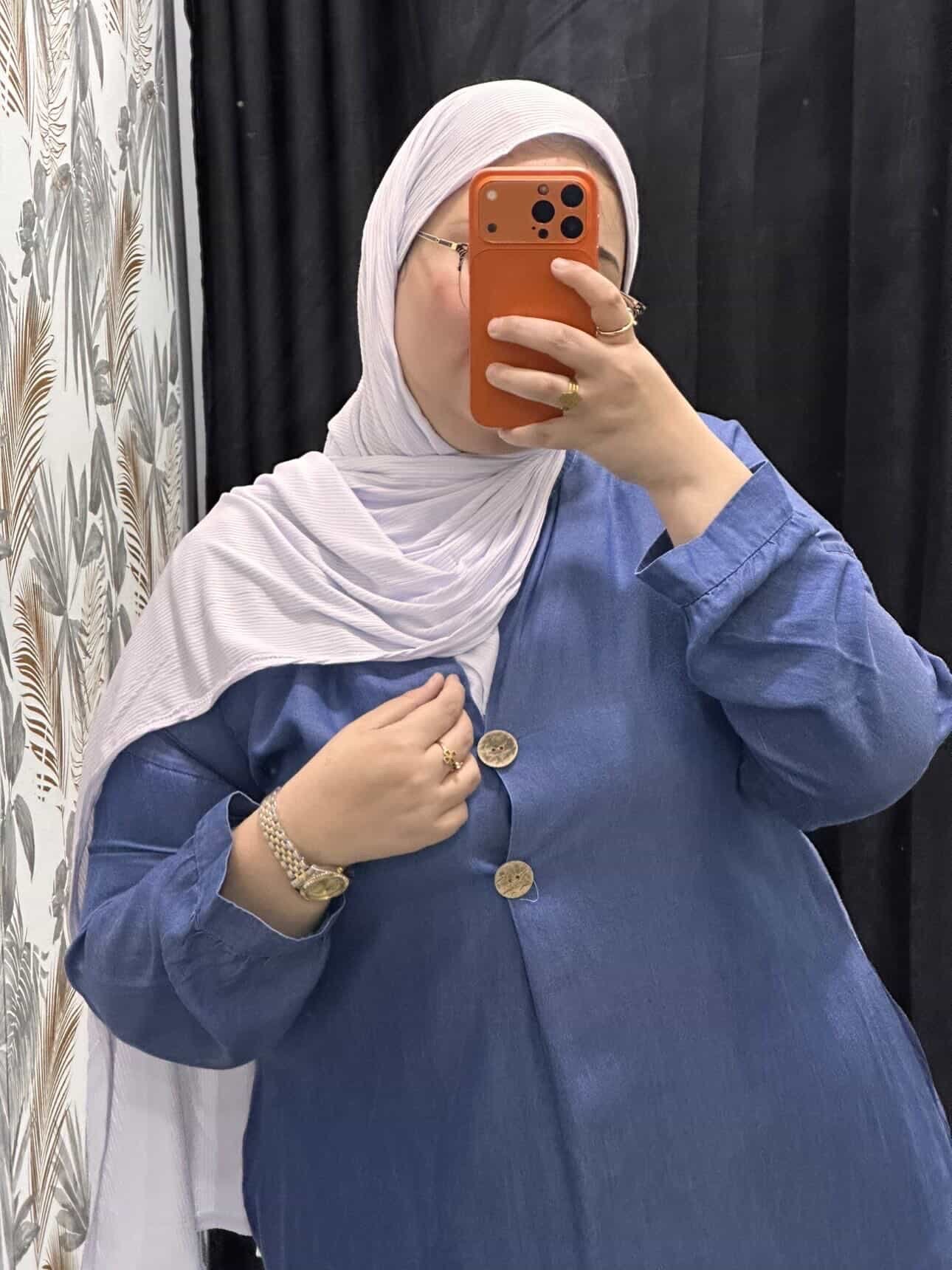 Robe jean big size